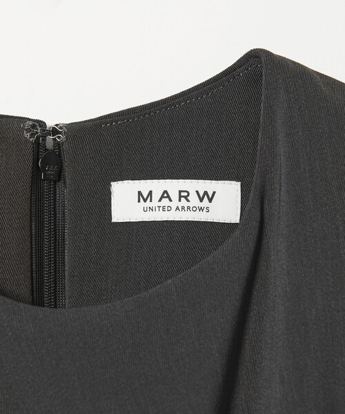 MARW UNITED ARROWS（マルゥ ユナイテッドアローズ）の「＜MARW UNITED ARROWS＞クルーネック ブラウス（シャツ/ブラウス・レディース・ブラック/ネイビー/ダークグレー・FREE）」の20枚目の写真