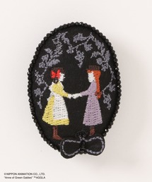 SUPER HAKKA（スーパーハッカ）の「SUPER　HAKKA×世界名作劇場　「赤毛のアン」心の友と蝶々刺繍ブローチ（ブローチ/コサージュ）」