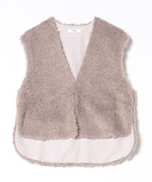 SWITCH BY ARCH（スイッチバイアーチ）の「▼SWITCH by ARCH▼Poodle Fur Vest プードル ファー ベスト ARM-723（ベスト）」