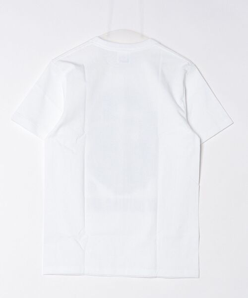 A BATHING APE（アベイシングエイプ）の「ABC CAMO BY BATHING APE TEE（Tシャツ/カットソー・メンズ・ブラック×ブルー/ブラック×ピンク/ホワイト×ピンク/ブラック×グリーン/ホワイト×ブルー/ホワイト×グリーン・X-LARGE/LARGE/SMALL/MEDIUM/XXX-LARGE/XX-LARGE）」の7枚目の写真