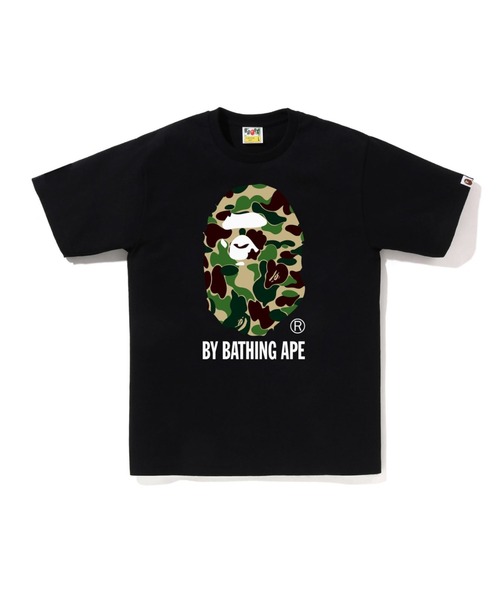 A BATHING APE（アベイシングエイプ）の「ABC CAMO BY BATHING APE TEE（Tシャツ/カットソー・メンズ・ブラック×ブルー/ブラック×ピンク/ホワイト×ピンク/ブラック×グリーン/ホワイト×ブルー/ホワイト×グリーン・X-LARGE/LARGE/SMALL/MEDIUM/XXX-LARGE/XX-LARGE）」の5枚目の写真