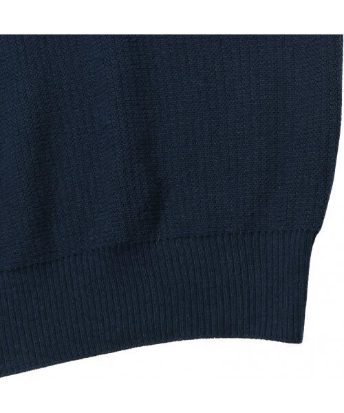 sortie(ソルティ)の「Texture Summer Polo Knit (Blue)(ポロシャツ・メンズ・その他・LARGE/MEDIUM/X-LARGE)」の3枚目の写真