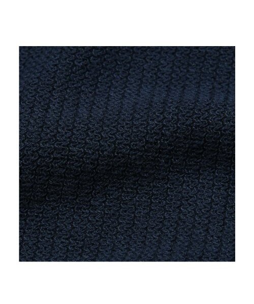sortie(ソルティ)の「Texture Summer Polo Knit (Blue)(ポロシャツ・メンズ・その他・LARGE/MEDIUM/X-LARGE)」の4枚目の写真