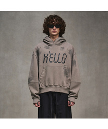 LMOOD（エルムード）の「LCD クロップスウェットフードパーカー (2カラー)（パーカー）」