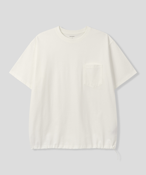 BLACK MOMENT（ブラックモーメント）の「ソロナ ストリングポケットTシャツ [ディープブラック]（Tシャツ/カットソー・メンズ・ブラック・LARGE/SMALL/MEDIUM）」の10枚目の写真
