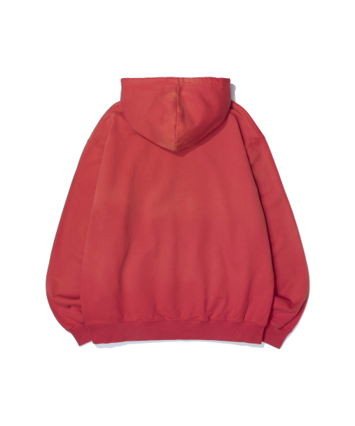 EXTRAORDINARY（エクストラオーディナリー）の「DEFY THE ODDS FADE WASHING HOODIE RED（パーカー・メンズ・その他・X-LARGE/MEDIUM/LARGE）」の3枚目の写真