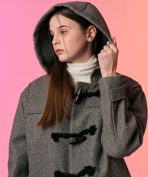 送料無料ニットダッフルコート◇L新品即有グレーメンズJKT 送料無料ニットダッフルコート◇L新品即有グレーメンズJKT