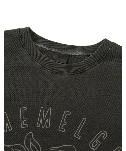 MMLG（エムエムエルジー）の「[Mmlg] WASHED MELGE HIKING SWEAT (CHARCOAL)（スウェット・レディース・その他・SMALL/X-LARGE/MEDIUM/LARGE）」の3枚目の写真