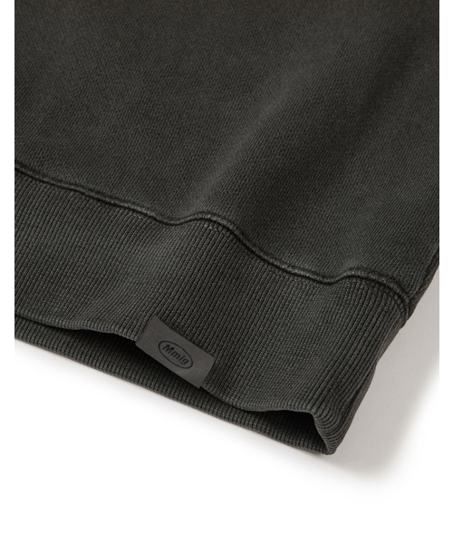 MMLG（エムエムエルジー）の「[Mmlg] WASHED MELGE HIKING SWEAT (CHARCOAL)（スウェット・レディース・その他・SMALL/X-LARGE/MEDIUM/LARGE）」の6枚目の写真