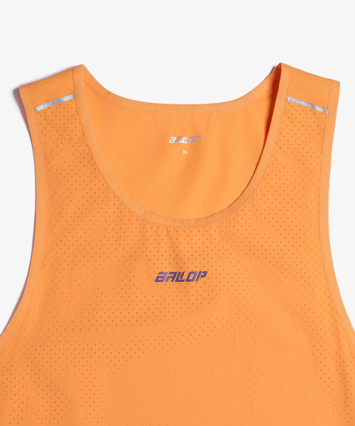 BALLOP(バロップ)の「男性エアホールダービーシングレットオレンジ(Tシャツ/カットソー・メンズ・オレンジ・MEDIUM/LARGE/X-LARGE)」の9枚目の写真