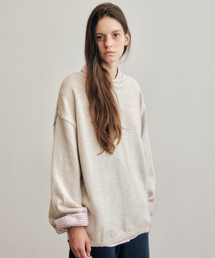 Reversible Back String Knit_CTK237(Grey)