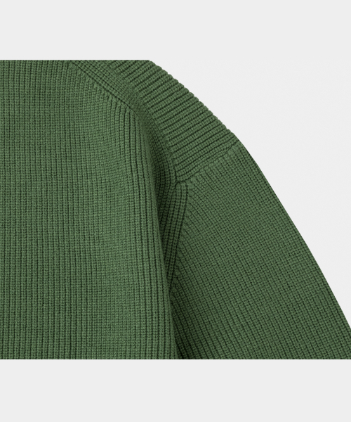 LETTERCOMO(レテルコモ)の「エッセンシャルハチラウンドニットグリーン(ニット/セーター・レディース・その他・MEDIUM/LARGE)」の4枚目の写真