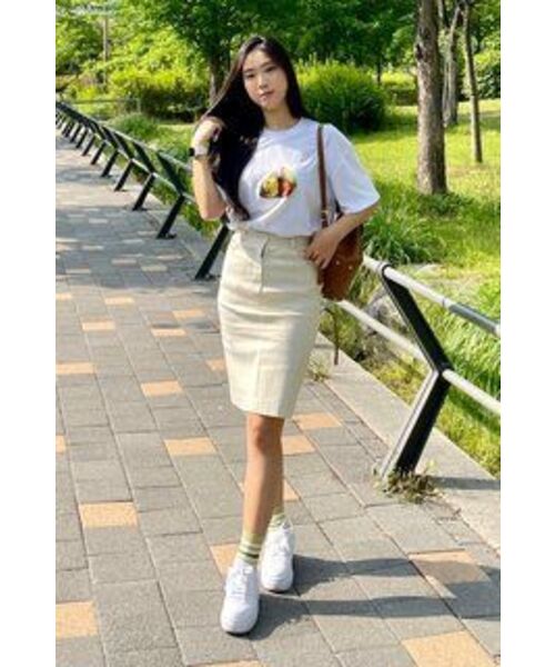 VERSE ONE(バースワン)の「FRUITS LOGO T-SHIRTS WHITE(Tシャツ/カットソー・メンズ・その他・LARGE/MEDIUM)」の8枚目の写真