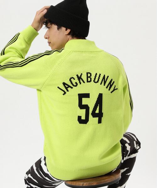 Jack Bunny!!(ジャックバニー)の「【Jack Bunny!!】【JBMINT】フルジップアップニットジャケット(その他アウター・メンズ・ブラック/イエロー・MEDIUM/X-LARGE/LARGE)」の9枚目の写真