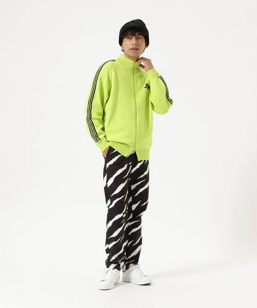 ✨Jack Bunny✨ニットジャケットとパンツのセットアップ セール】【Jack Bunny!!】【JBMINT】フルジップアップニットジャケット