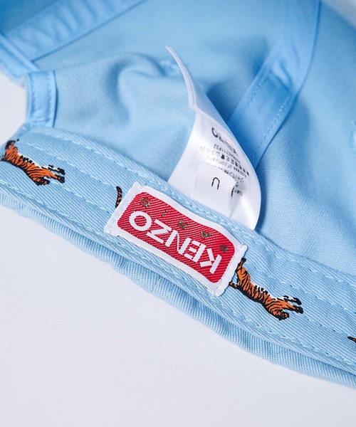 KENZO(ケンゾー)の「【KENZO/ケンゾー】CAP(LOGO)(キャップ・メンズ・ブラック/ライトブルー・FREE)」の4枚目の写真