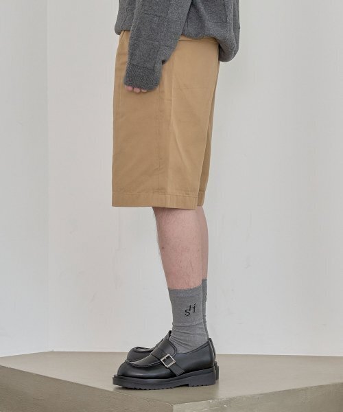 SHOEHI（シューハイ）の「[ムシンサ独占](255 280)アイビー ベルト ハイトアップ ローファー(2Colors)_LM7526（ローファー・メンズ・ブラック/ブラック系その他・27.5cm/28cm/25.5cm/26cm/26.5cm/27cm）」の5枚目の写真