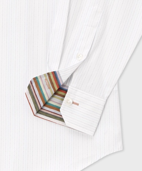Paul Smith(ポールスミス)の「マルチピンドット ドレスシャツ / 163207 801PRX(ビジネスシャツ・メンズ・ネイビー/ホワイト・SMALL/MEDIUM/LARGE/X-LARGE)」の10枚目の写真