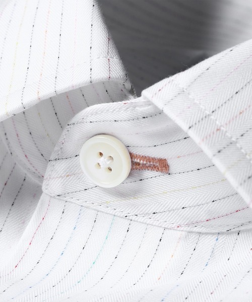 Paul Smith(ポールスミス)の「マルチピンドット ドレスシャツ / 163207 801PRX(ビジネスシャツ・メンズ・ネイビー/ホワイト・SMALL/MEDIUM/LARGE/X-LARGE)」の11枚目の写真