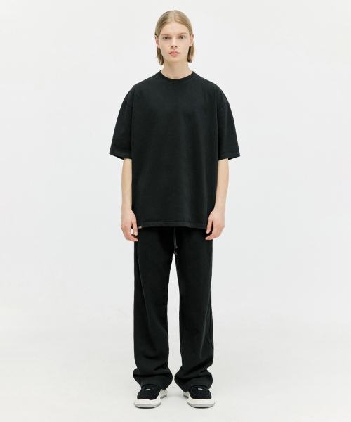 D.PRIQUE(ディープリーク)の「クラシックコットンTシャツ - ブラック(Tシャツ/カットソー・メンズ・その他・MEDIUM/LARGE)」の6枚目の写真