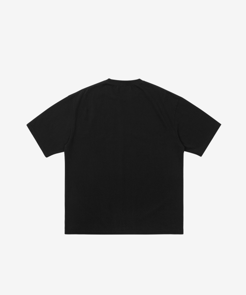 D.PRIQUE(ディープリーク)の「クラシックコットンTシャツ - ブラック(Tシャツ/カットソー・メンズ・その他・MEDIUM/LARGE)」の4枚目の写真