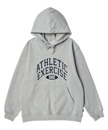 EXERCISE（エクササイズ）の「DOUBLE ARCH LOGO HOODIE_GRAY（パーカー）」
