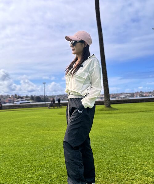 PEACEOFMIND(ピースオブマインド)の「ロゴナイロンワイドトラックパンツ(ブラック)(スウェットパンツ・メンズ・その他・LARGE/MEDIUM/X-LARGE)」の10枚目の写真