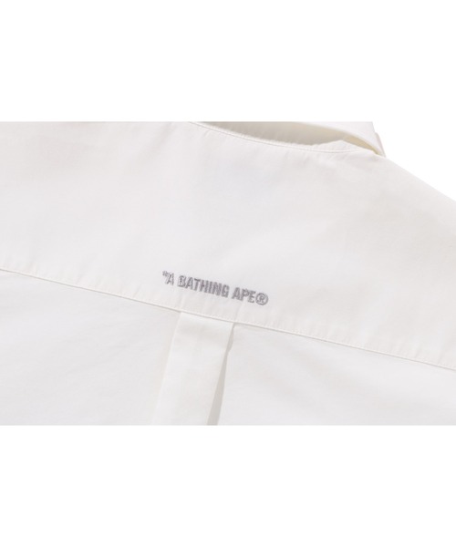 A BATHING APE(アベイシングエイプ)の「ONE POINT CORDURA OXFORD SHIRT(シャツ/ブラウス・メンズ・ホワイト/サックスブルー/グレー・XX-LARGE/MEDIUM/X-LARGE/LARGE)」の13枚目の写真
