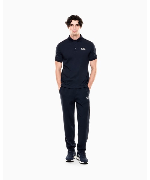 EMPORIO ARMANI EA7(エンポリオアルマーニイーエーセブン)の「【エンポリオ アルマーニ EA7】Italian Spirit クルーネックTシャツ コットンジャージー(Tシャツ/カットソー・メンズ・ネイビー/ホワイト・MEDIUM/LARGE/XX-LARGE/X-SMALL/X-LARGE/SMALL)」の5枚目の写真