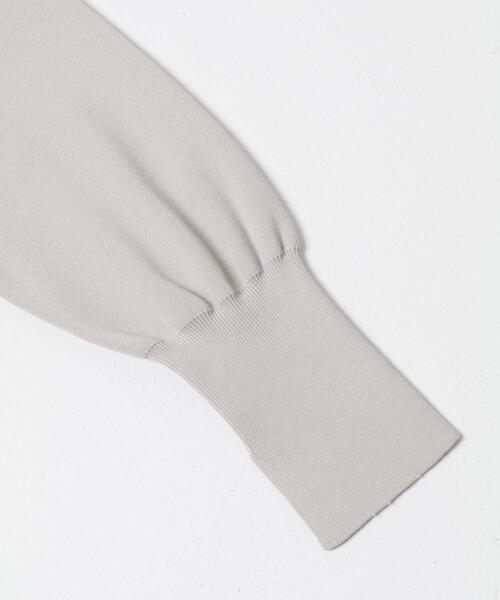 URBAN RESEARCH ROSSO WOMEN(アーバンリサーチ ロッソ)の「Vネックリブフロント釦デザインニット(カーディガン/ボレロ・レディース・ベージュ系その他/ピンク・FREE)」の12枚目の写真