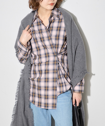 journal standard L'essage | DEVEAUX/レーヨン チェックシャツ(シャツ/ブラウス)