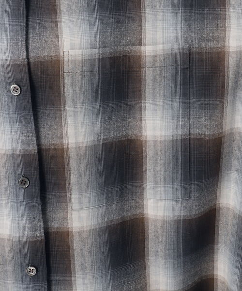 journal standard L'essage(ジャーナルスタンダードレサージュ)の「DEVEAUX/レーヨン チェックシャツ(シャツ/ブラウス・レディース・ピンク・FREE)」の20枚目の写真