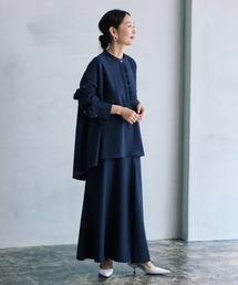 LE PHIL（ルフィル）の「◆2WAYツイルドレープブラウス（シャツ/ブラウス）」