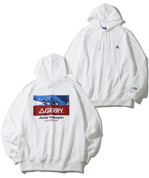 GERRY — парка с тёплой подкладкой, модель Back Print Fitted Parka
