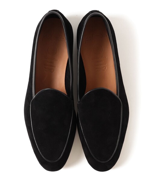 POLPETTA(ポルペッタ)の「【別注】POLPETTA / PASSO スエード ローファー(ドレスシューズ・メンズ・ブラック/ダークブラウン・40/39.5/39/38.5/42/41.5/41/40.5)」の7枚目の写真