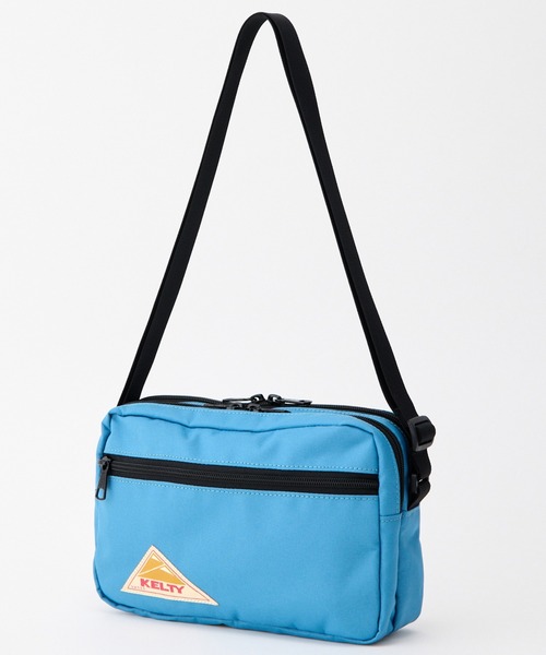 KELTY(ケルティ)の「GO OUT掲載モデル【KELTY】ES RECTANGLE ZIP SHOULDER S ミニショルダーバッグ 軽量(ショルダーバッグ・レディース・マスタード/ネイビー/ベージュ/ブラック系/セージグリーン/レオパード/タン/アニマル/スカイブルー/オリーブ/ブラウン系/ブラック/ホワイト系・ONE SIZE)」の9枚目の写真