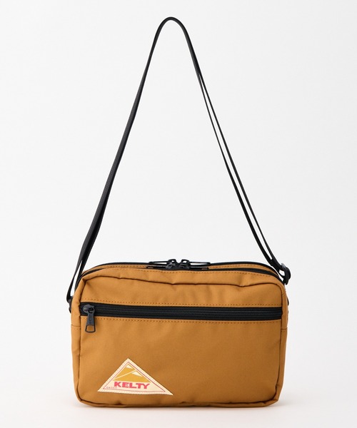 KELTY(ケルティ)の「GO OUT掲載モデル【KELTY】ES RECTANGLE ZIP SHOULDER S ミニショルダーバッグ 軽量(ショルダーバッグ・レディース・マスタード/ネイビー/ベージュ/ブラック系/セージグリーン/レオパード/タン/アニマル/スカイブルー/オリーブ/ブラウン系/ブラック/ホワイト系・ONE SIZE)」の22枚目の写真