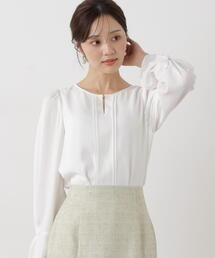 PROPORTION BODY DRESSING | ＜ウォッシャブル＞ピンタックブラウス / 1216110100(シャツ/ブラウス)
