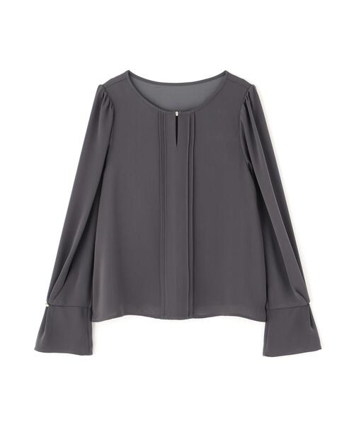 PROPORTION BODY DRESSING(プロポーションボディドレッシング)の「<ウォッシャブル>ピンタックブラウス / 1216110100(シャツ/ブラウス・レディース・ダークグレー/ホワイト系その他/ピンク・SMALL/MEDIUM)」の5枚目の写真
