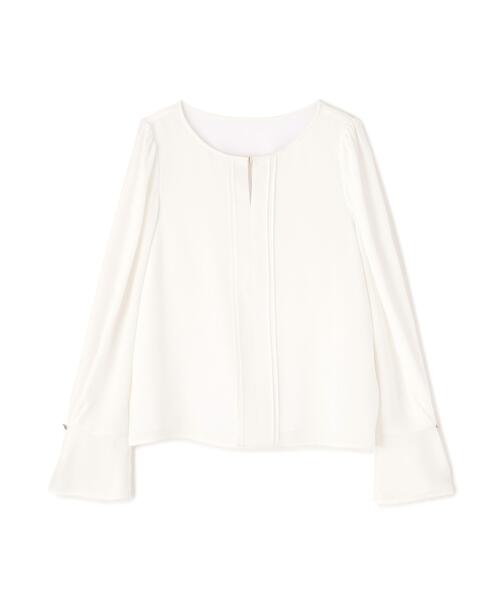 PROPORTION BODY DRESSING(プロポーションボディドレッシング)の「<ウォッシャブル>ピンタックブラウス / 1216110100(シャツ/ブラウス・レディース・ダークグレー/ホワイト系その他/ピンク・SMALL/MEDIUM)」の15枚目の写真