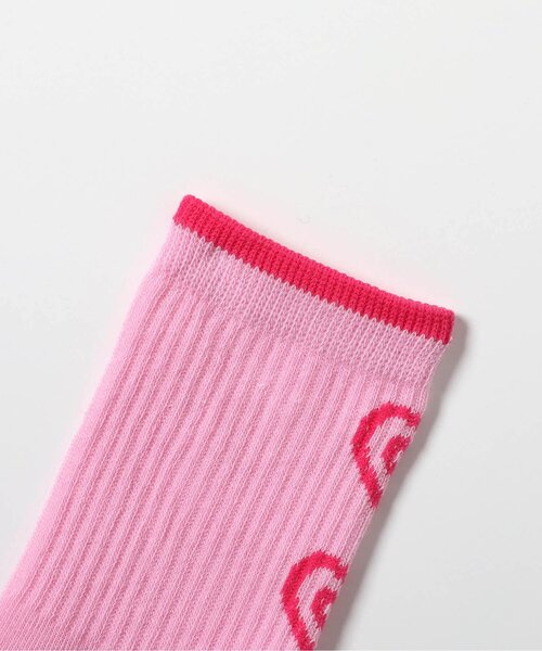 BREEZE（ブリーズ）の「GIRLSモチーフソックス（ソックス/靴下・キッズ・オレンジ/ライム/ブラック/ピンク・15 /18/21）」の8枚目の写真