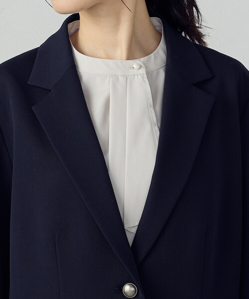 COMME CA ISM(コムサイズム)の「ブレザージャケット / セットアップ対応(テーラードジャケット・レディース・ネイビー/ブラック・SMALL/MEDIUM/LARGE/X-LARGE)」の22枚目の写真