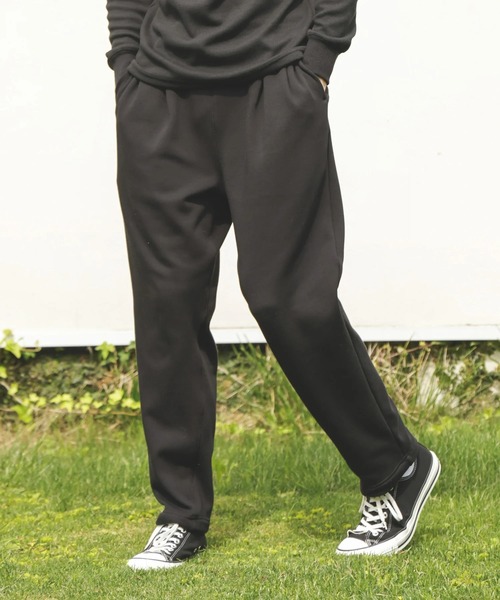 MR.OLIVE（ミスターオリーブ）の「【MR.OLIVE】SUPER HEAT JERSEY /TAPERED EASY KNIT PANTS（その他パンツ・メンズ・グレー/ブラック・M/S）」の4枚目の写真