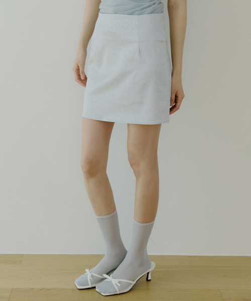 REORG(リオルグ)の「WOI LEOPARD MINI SKIRT SILVER(スカート・レディース・その他・SMALL/MEDIUM/LARGE)」の1枚目の写真