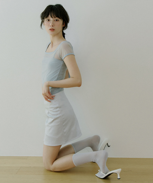 REORG(リオルグ)の「WOI LEOPARD MINI SKIRT SILVER(スカート・レディース・その他・SMALL/MEDIUM/LARGE)」の3枚目の写真