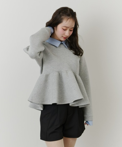 Olu.（オルドット）の「ベーシックベルトレスショートパンツ（その他パンツ・レディース・ブラウン/ベージュ/ブラック・FREE）」の5枚目の写真