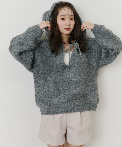 Olu.（オルドット）の「ベーシックベルトレスショートパンツ（その他パンツ・レディース・ブラウン/ベージュ/ブラック・FREE）」の19枚目の写真