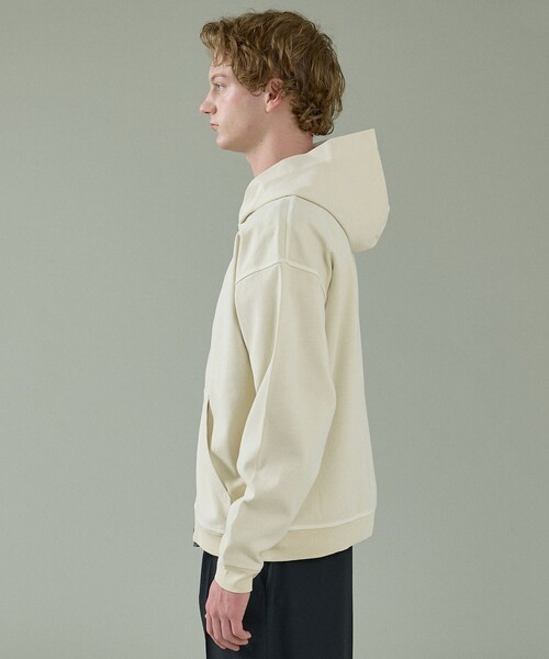 ABAHOUSE（アバハウス）の「フェード ポンチ　ダブルジップパーカー（パーカー・メンズ・チャコールグレー/ピンク/アイボリー/サックスブルー・48/46）」の7枚目の写真