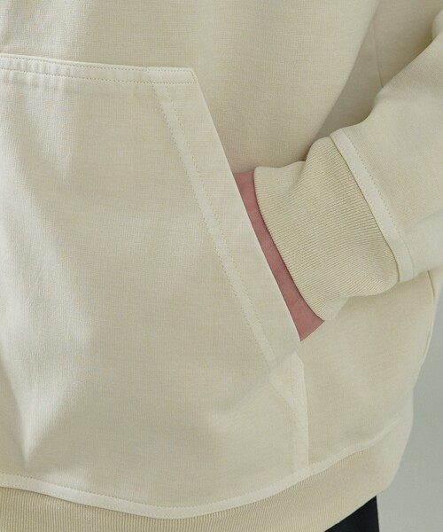 ABAHOUSE（アバハウス）の「フェード ポンチ　ダブルジップパーカー（パーカー・メンズ・チャコールグレー/ピンク/アイボリー/サックスブルー・48/46）」の11枚目の写真