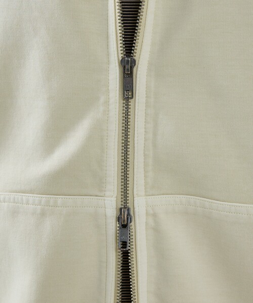 ABAHOUSE（アバハウス）の「フェード ポンチ　ダブルジップパーカー（パーカー・メンズ・チャコールグレー/ピンク/アイボリー/サックスブルー・48/46）」の12枚目の写真